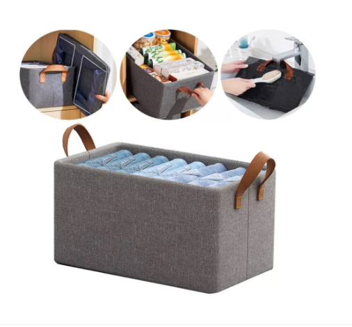 Organizador Plegable con Asas Dobles